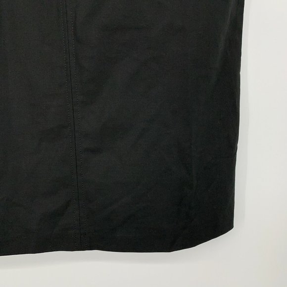 Lafayette 148 New York Skirt Black Pencil Straight High Waist - Picture 5 of 8